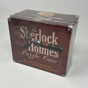 The Sherlock Holmes Puzzle Case Game Sterling Innovation 120 Enigmas Sealed